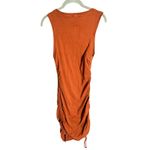 Good American  Ruched Tank Dress in Tortoise Shell Brown Size 3 Large Photo 7