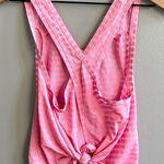 Zyia  Active Nimbus Pink Split Back Mesh Workout Tank Top Size Extra Small Photo 0