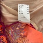 Bright orange one piece swimsuit Size 12 Photo 4