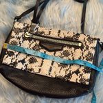 Aimee Kestenberg  Black White Leather Crossbody Photo 8