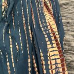 Kathmandu Imports Teal and Beige Patterned Pants One size fits S-XL By Kathmandu  Photo 2