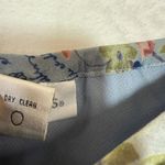 Chadwick's Y2K 6 Silk Blue Skirt Floral Cottage Romantic Fairy Coquette Ballet Photo 9