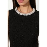 Alice + Olivia New  Coley Embellished Tweed Mini Dress 6 Photo 4