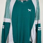 PINK - Victoria's Secret Pink Victoria’s Secret Jersey Top Women’s Size Large 86 On Back Has Flaws Photo 0