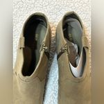 Old Navy  Olive Faux-Suede Ankle Boots Photo 8