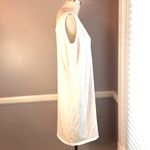 Tank dress beach coverup embroidered with Florida dolphin sun and ocean wave White Size undefined Photo 4