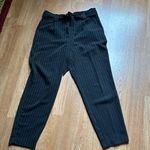 EXPRESS Black Pinstripe Women's Pantsuit Photo 1