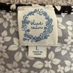 Blue Rain Francesca’s  Floral Sundress Dark Gray/White Large $55 MSRP Photo 1