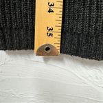 Lulus Grey Mini Sweater Dress Womens XS Balloon Sleeve Preppy Casual Ribbed Knit Photo 3