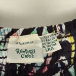 Vintage Rainforest Cafe Women’s Large Tropical Wide Leg Pull on Pants Stretchy Photo 1