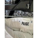 Paige Women's White Denim Mini Skirt size 26” Photo 2
