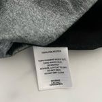 Something Navy Foil mini dress Sz Medium Silver metallic puff sleeves Rave party Photo 8