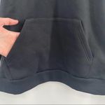 Adidas Fleece Hoodie Black Logo Sweatshirt Front Pocket Soccer NWT Size Small Photo 9