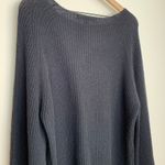 Naked Cashmere Blue Rib Bell Sleeve Cashmere Sweater Womens XS Photo 6