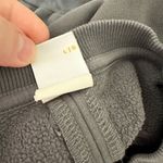 Lole Lolë Grey Cropped Long Sleeve Crewneck Sweatshirt Women's Large Photo 4