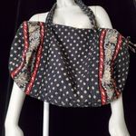 Vera Bradley Black, Gray, & Red Duffle Bag Photo 3