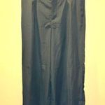 Cider BNWOT  high waisted black wide leg trousers size large business casual pant Photo 1
