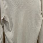 Olivia Sky  Women's Cream Button-Up Long Sleeve Top Photo 6