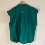 FIGS  Rafaela Oversized Scrub Top in Hunter Green, Size Large Photo 8