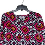 Buckhead Betties Geometric V-Neck 3/4 Sleeve Shift Dress Multicolor Women Small Photo 1