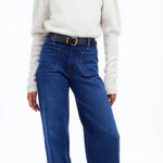 Madewell Jeans The Emmett Wide-Leg Full Length: Patch Pocket Edition Sz 28 Photo 0