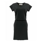 NWT Black Short Sleeve T‎ Shirt Dress with Pockets Casual Everyday Comfy Size M Photo 2