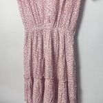 Abercrombie & Fitch Dress Womens Ditsy Leopard Mini Pink Y2K 90s Size XS Photo 5