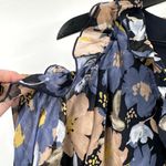 Dress Forum  Multi Colored Floral Ruffle Cold Shoulder Romper Size Small Photo 3