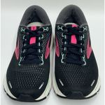 Brooks Ghost 14 Running Shoes Black/Pink Womens Size 6.5 Wide *no Insoles READ Photo 2