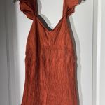 Max & Ash Bohemian Rust Sleeveless Dress Photo 1
