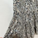 Anthropologie O.P.T. Ruffle Paisley Midi Maxi Long Sleeve Dress NWOT  Size Small   Photo 4
