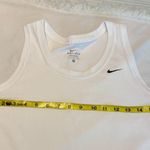 Nike Dri Fit Tank Top Women’s Size Medium White Worn Logo Photo 6