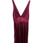 La Femme Plunge Neck A-Line Gown size 14 NWOT Photo 6