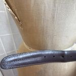 Brighton Vintage Y2K  Womens 34 Brown Leather Gold Buckle Equestrian Western Belt Photo 6