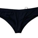 prAna Upswell Bottom 2 Piece Bikini Bottoms Black XL Lined Cheeky Low Rise NWT Photo 0