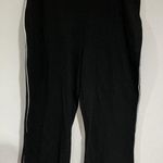 Woman’s G. W. Sport Black With White Band Capri Active Pants 2XL Size 2X Photo 0