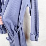 Victoria's Secret  Waffle Knit Robe Purple Long Sleeve Belted Lounge Bath Robe XS Photo 2