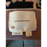 Size S//By Anthropologie Whimsical Animal Print Sweater Coat Black Photo 6