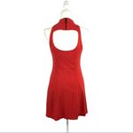 Free People  Kitty Kat Bodycon Cutout Mini Dress Sleeveless Mock Neck Small Photo 11