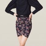 Ba&sh  Roster Short Skirt Black Paisley Print Size L Photo 0