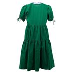 Christmas Linen Dress Kelly Green 12 Photo 2