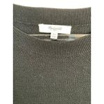 Madewell  Black knit‎ cotton oversized sweater xs Photo 1