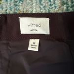 Aritzia Wilfred Classic high-rise twill A-line mini skirt, size 10 Photo 7