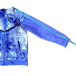 Nike Women Purple Black Hiking Run Raincoat Jacket Hood Water-Resistant size L Photo 7