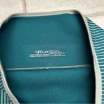 Ryka  Green Striped Biker Stretchy Performance Athletic Short Size M Active Teal Photo 3