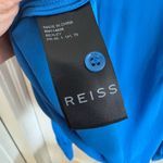 Reiss  Blue Bexley Fabric Blouse size US14 Photo 7