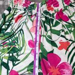 West Loop Wide Leg Pants Womens XL Tropical Floral Beach Vacation Resort Boho Photo 10