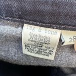 Rag and Bone High Rise Skinny Jean in Coal Sz 28 Photo 6