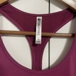 Fabletics  Womens Tank Top Racerback Sleeveless Athletic‎ Burgundy Size Medium Photo 4