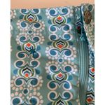 ISIS brand skort blue white orange print, size 4 women's euc Photo 3